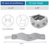 Hybodies 2 Pack Cervical Neck Brace, Universal Soft Foam Cervical Collar - Adjustable Neck Support Brace for Sleeping - Relieves Pain and Spine Pressure in Spine (11-18 inch)