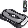 Lower Back Stretching Massager, Electric Lumbar Traction Device with Dynamic Stretching, Adjustable Temperature (104°F - 118.4°F), Vibration Massage - For the Lumbar Spine & Relieving Lower Back Pain