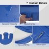 Hybodies Surgical Patients Turning Over Device Body Rollover Cushion, W-Shaped Bedridden Elderly Bed Wedges Turnover Helper, Multifunctional Waterproof PU Leather Body Positioner