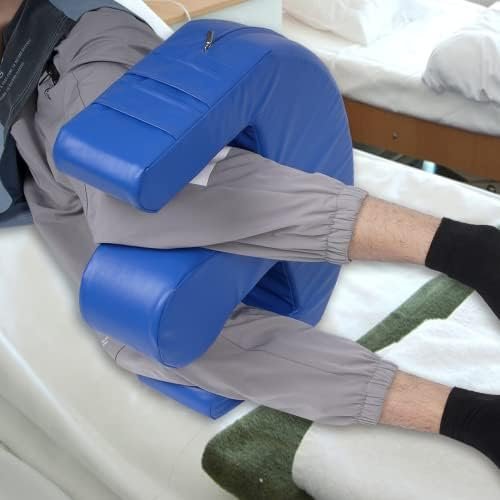 Hybodies Surgical Patients Turning Over Device Body Rollover Cushion, W-Shaped Bedridden Elderly Bed Wedges Turnover Helper, Multifunctional Waterproof PU Leather Body Positioner