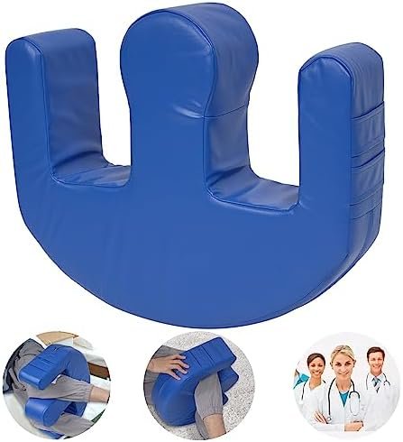 Hybodies Surgical Patients Turning Over Device Body Rollover Cushion, W-Shaped Bedridden Elderly Bed Wedges Turnover Helper, Multifunctional Waterproof PU Leather Body Positioner