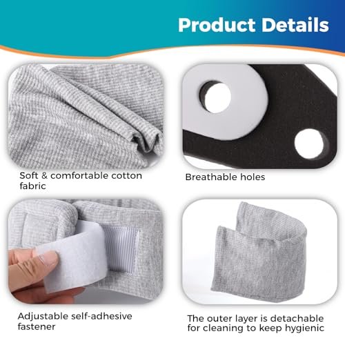 Hybodies 2 Pack Cervical Neck Brace, Universal Soft Foam Cervical Collar - Adjustable Neck Support Brace for Sleeping - Relieves Pain and Spine Pressure in Spine (11-18 inch)