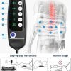 Lower Back Stretching Massager, Electric Lumbar Traction Device with Dynamic Stretching, Adjustable Temperature (104°F - 118.4°F), Vibration Massage - For the Lumbar Spine & Relieving Lower Back Pain